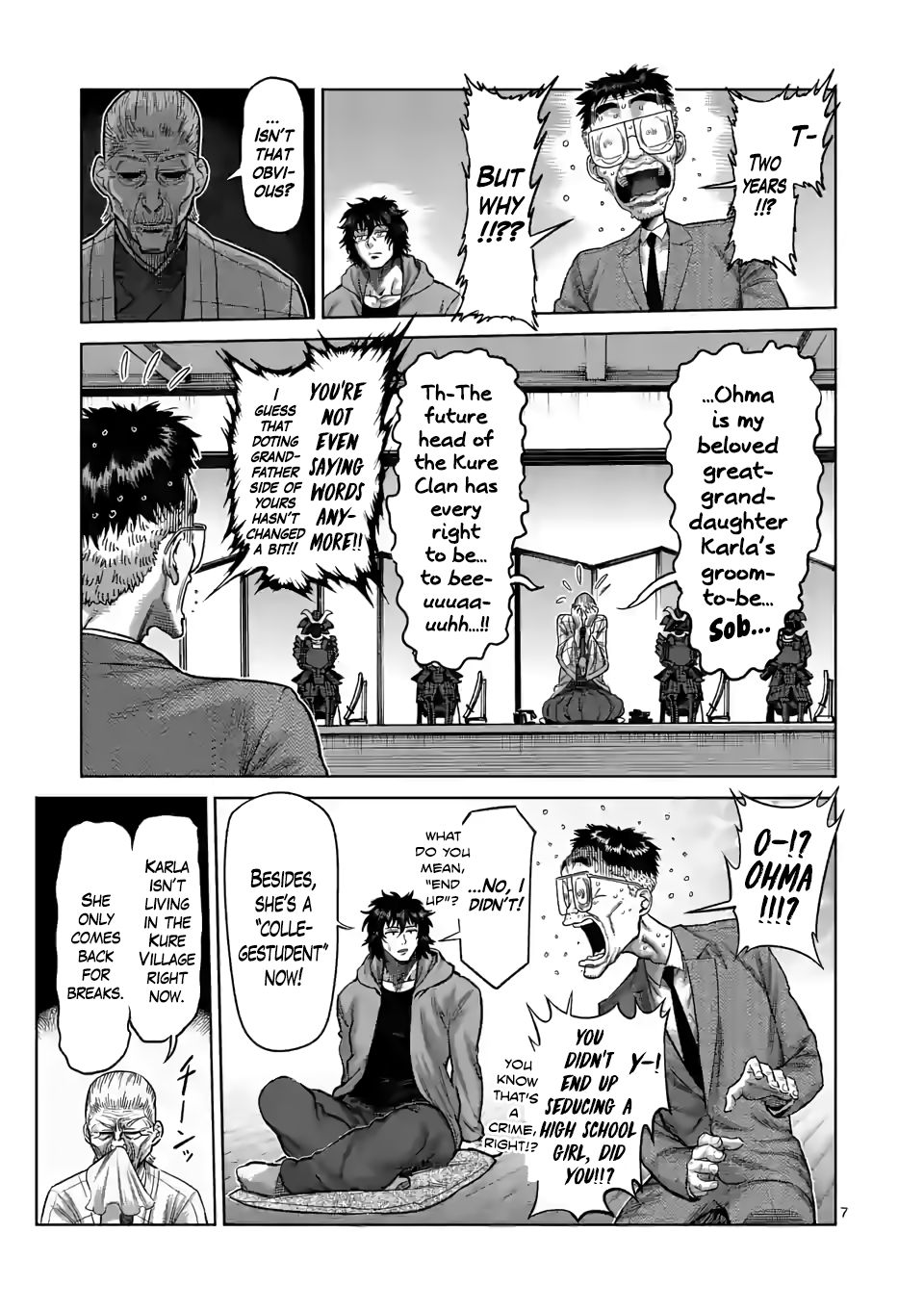 Kengan Omega Chapter 53 - Page 7 in English