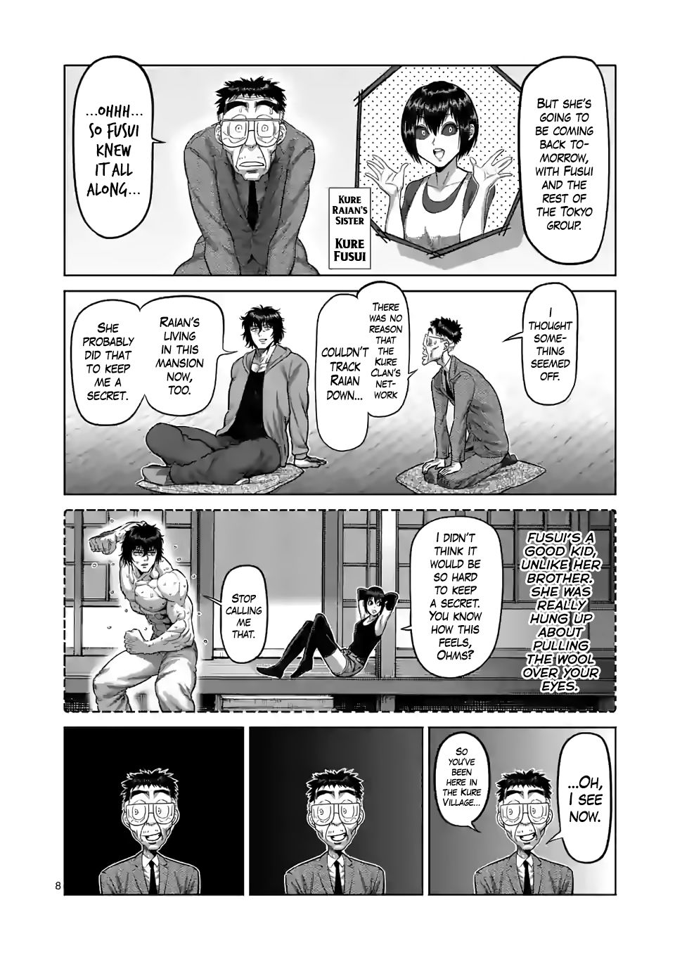 Kengan Omega Chapter 53 - Page 8 in English
