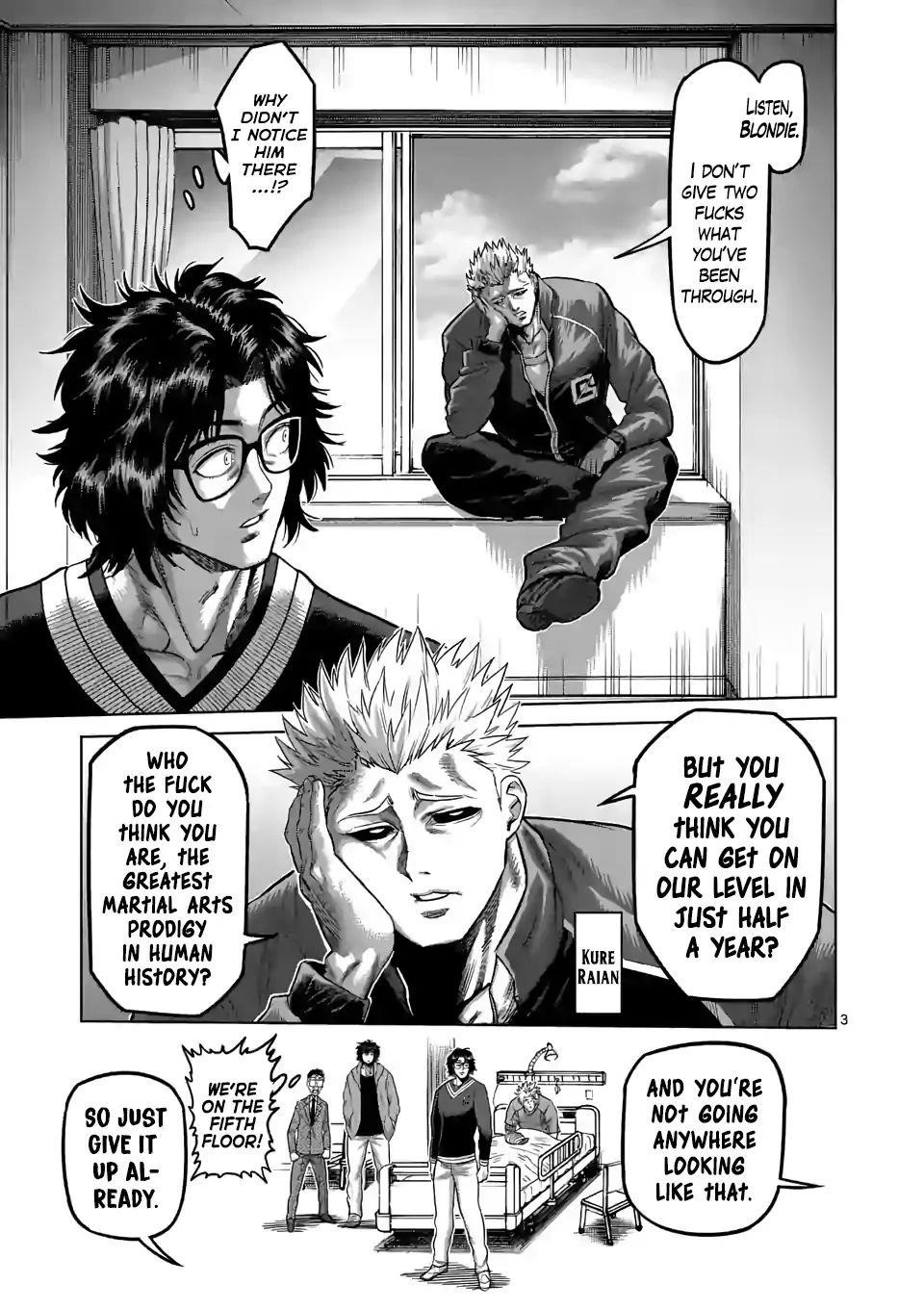 Kengan Omega Chapter 56 - Page 3 in English