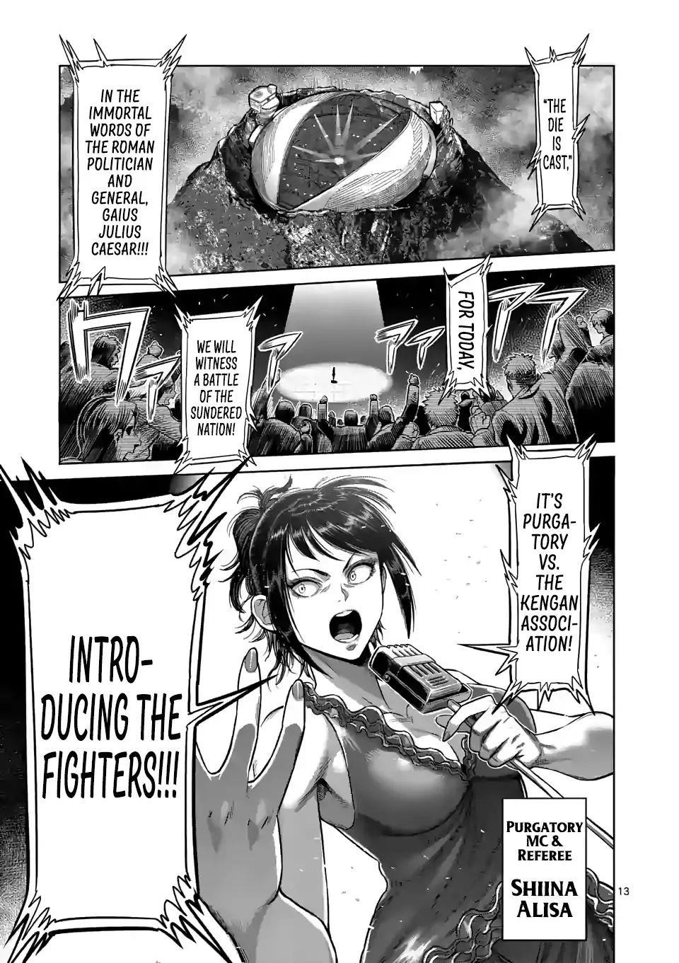 Kengan Omega Chapter 57 - Page 13 in English