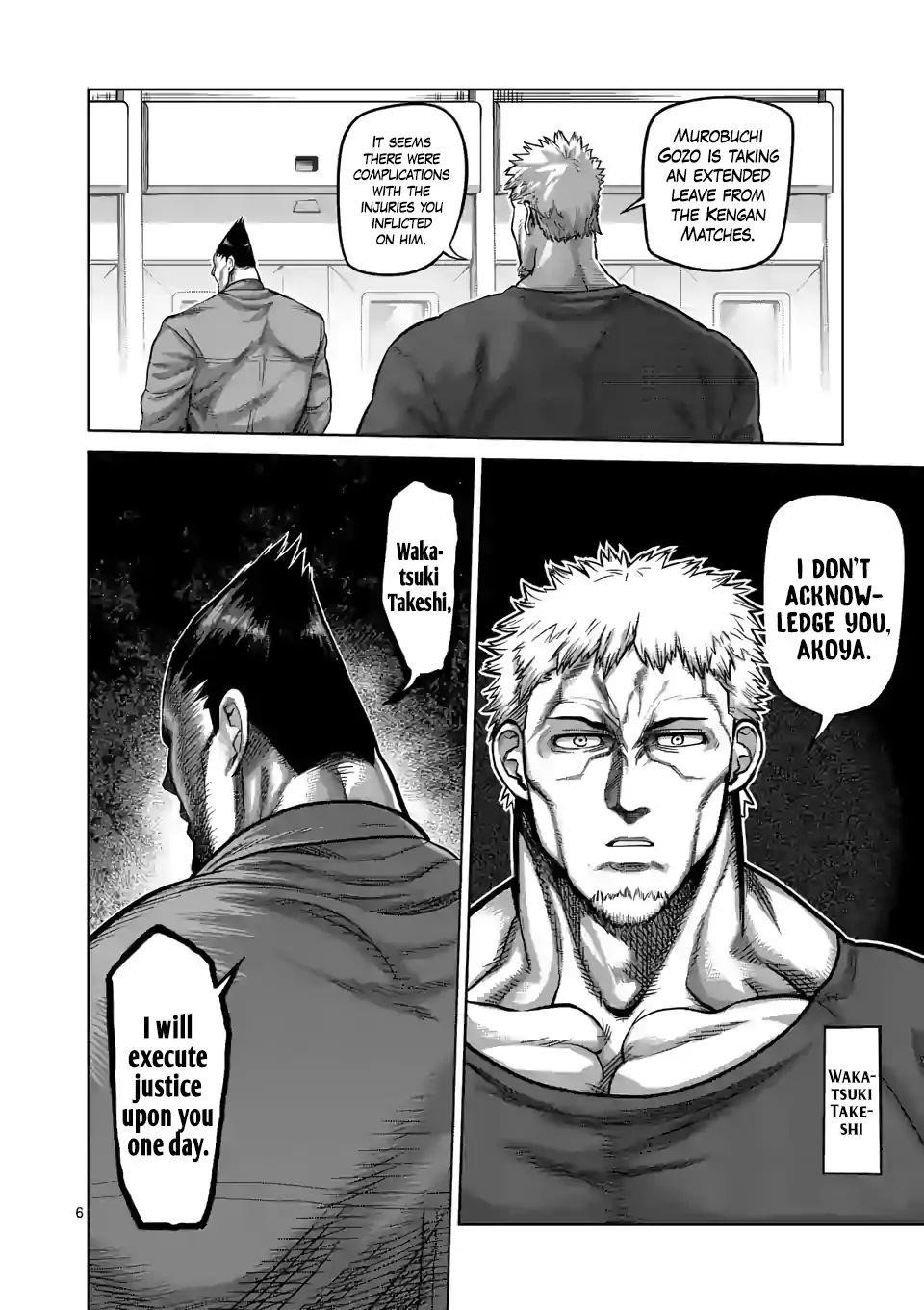 Kengan Omega Chapter 57 - Page 6 in English