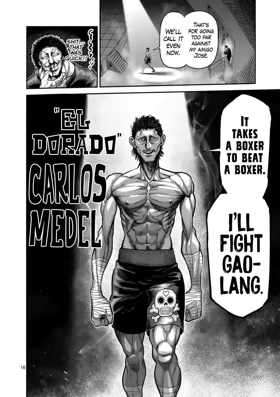 Kengan Omega Chapter 58 - Page 16 in English