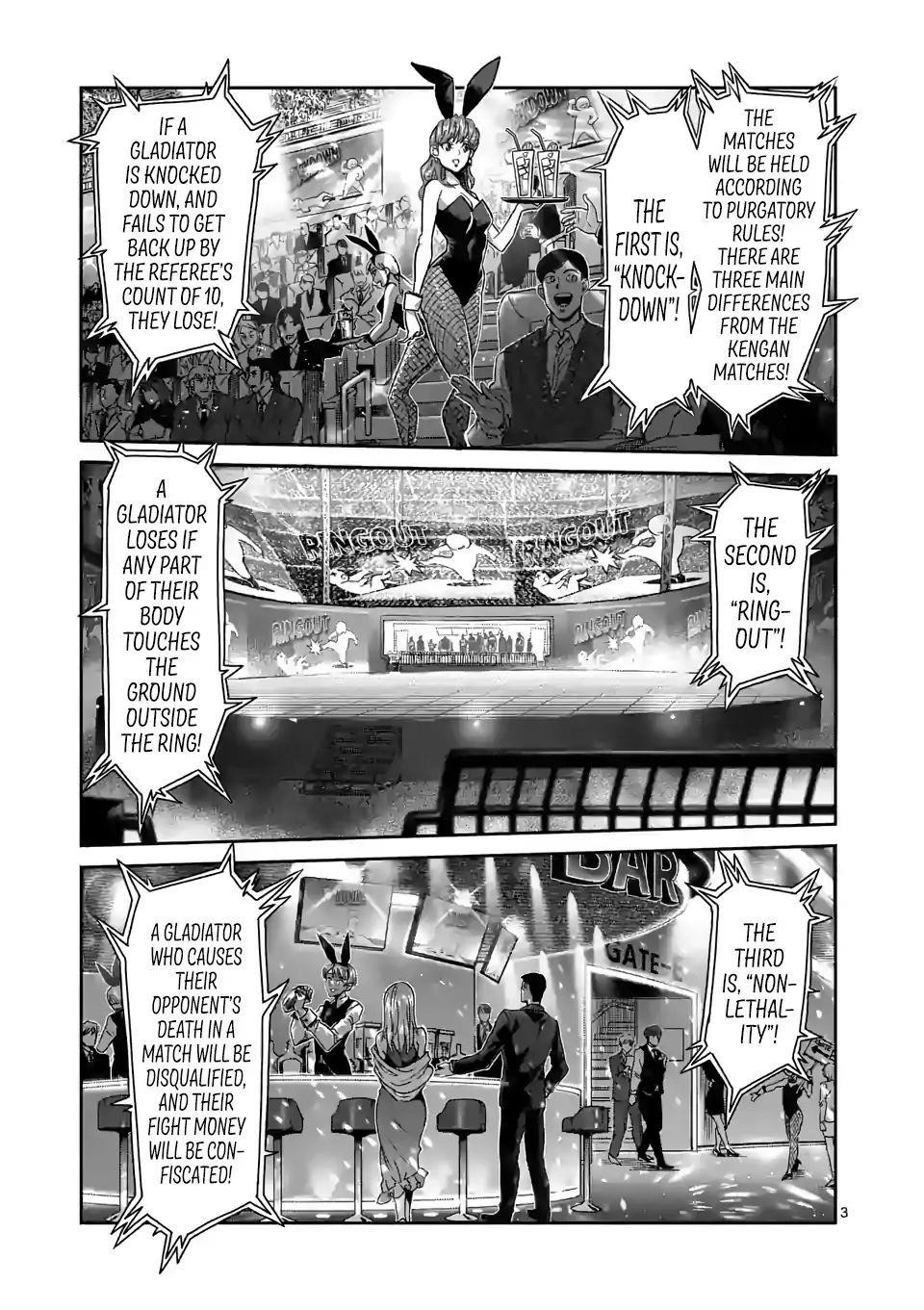 Kengan Omega Chapter 58 - Page 3 in English
