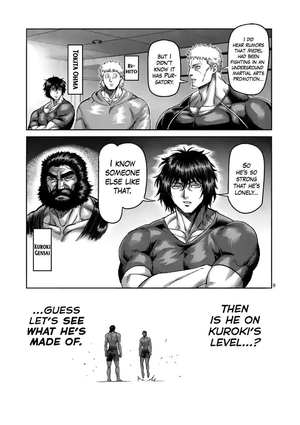 Kengan Omega Chapter 59 - Page 9 in English