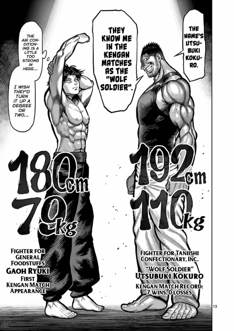 Kengan Omega Chapter 6 - Page 13 in English