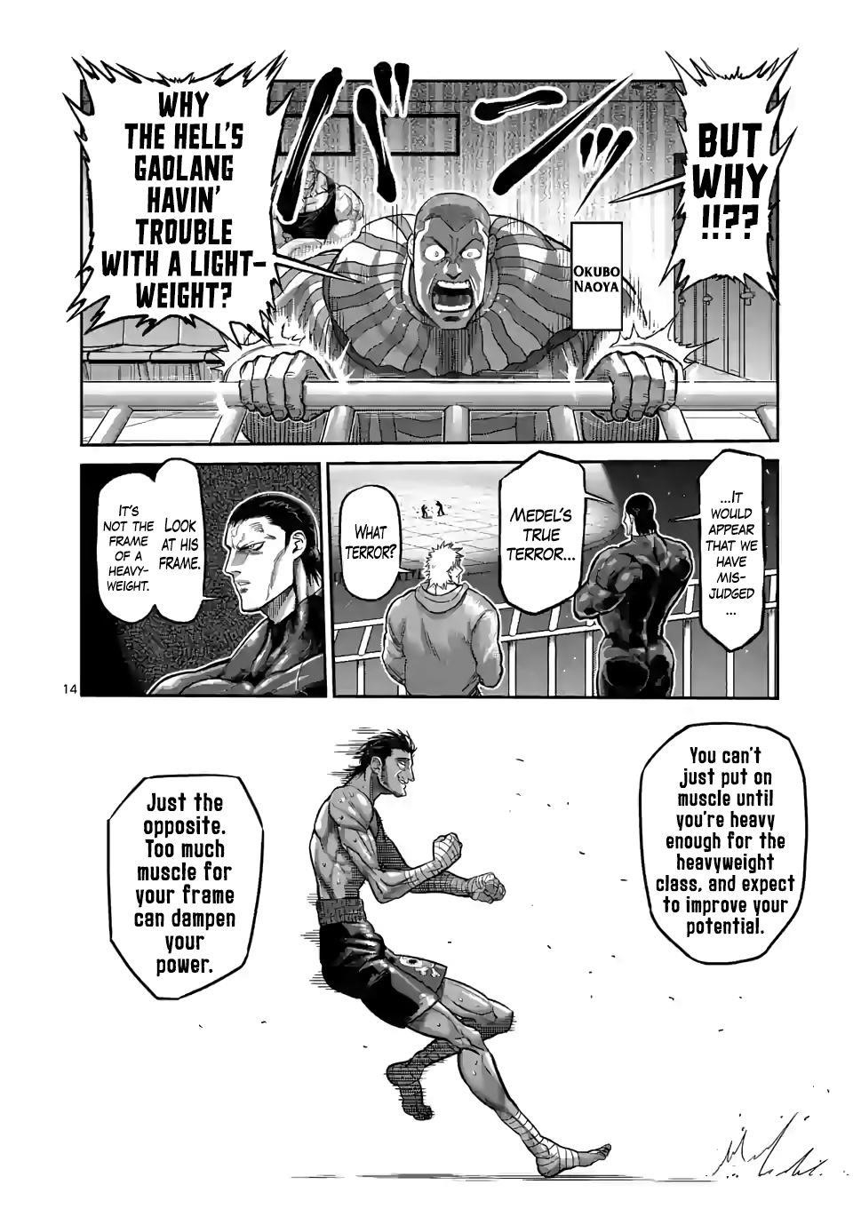 Kengan Omega Chapter 60 - Page 14 in English