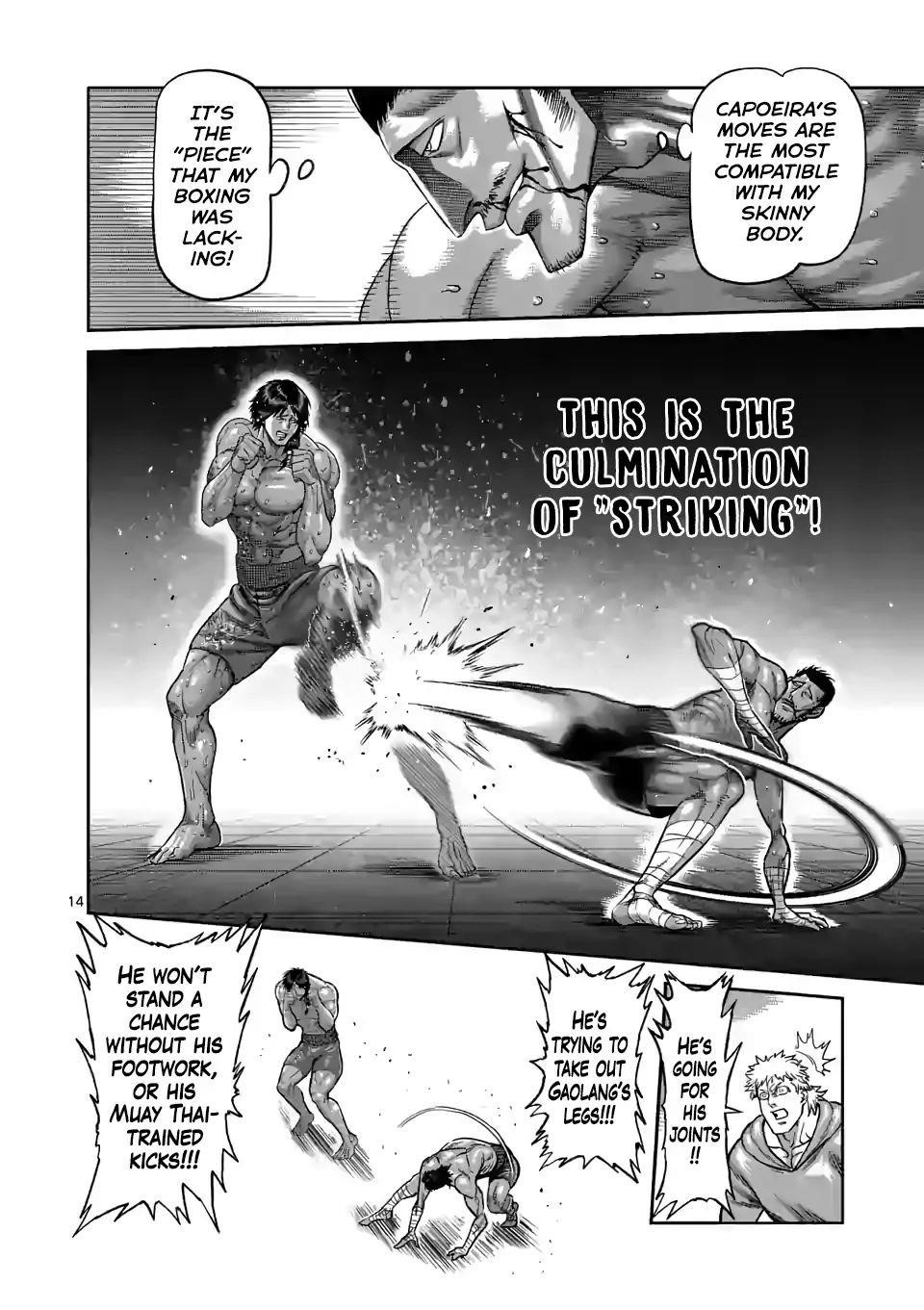 Kengan Omega Chapter 61 - Page 14 in English