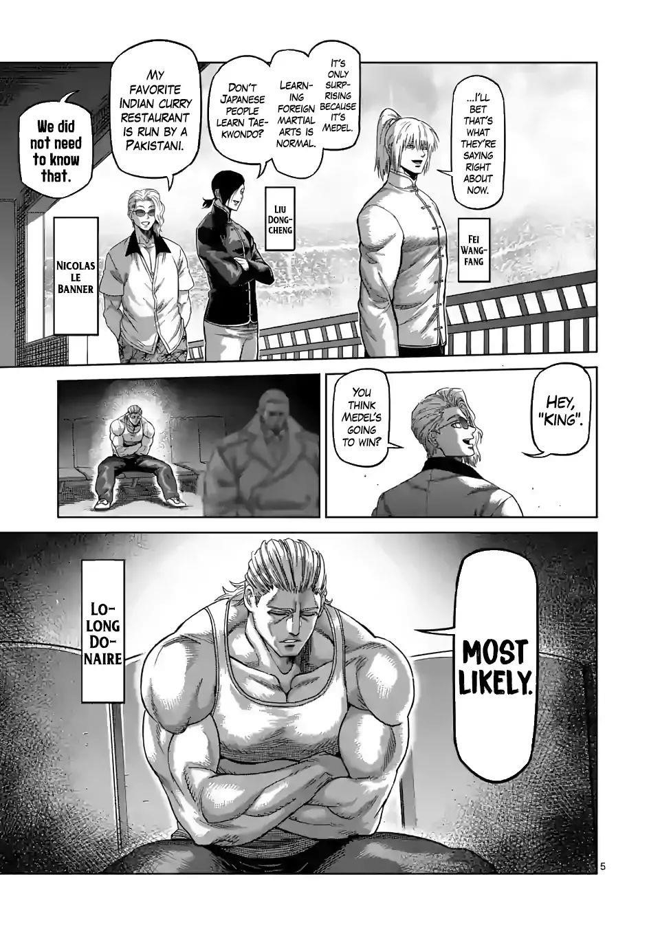 Kengan Omega Chapter 61 - Page 5 in English