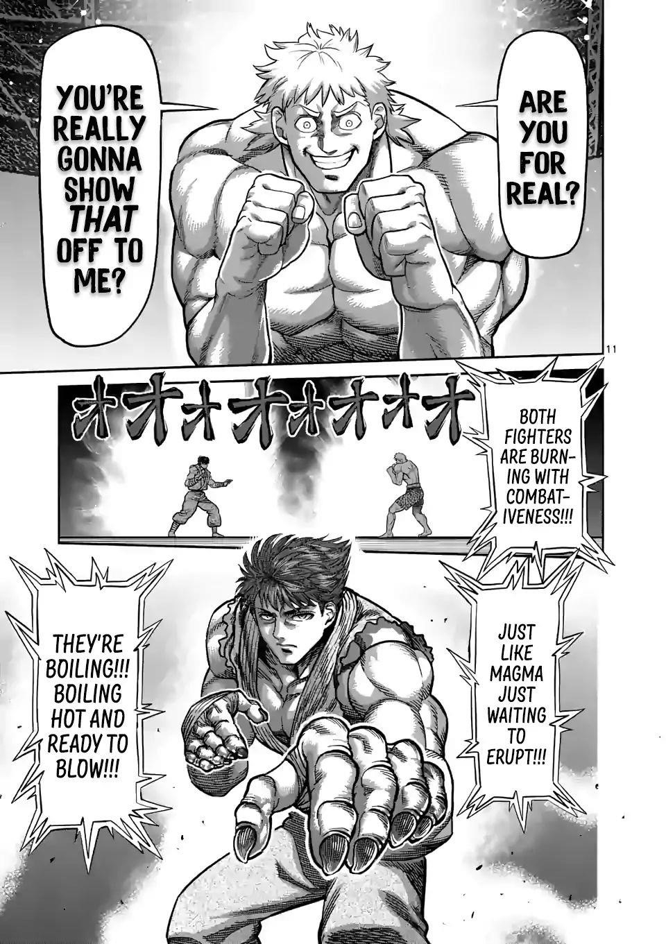 Kengan Omega Chapter 65 - Page 11 in English