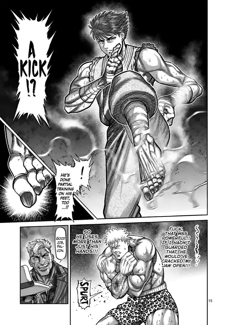 Kengan Omega Chapter 65 - Page 15 in English