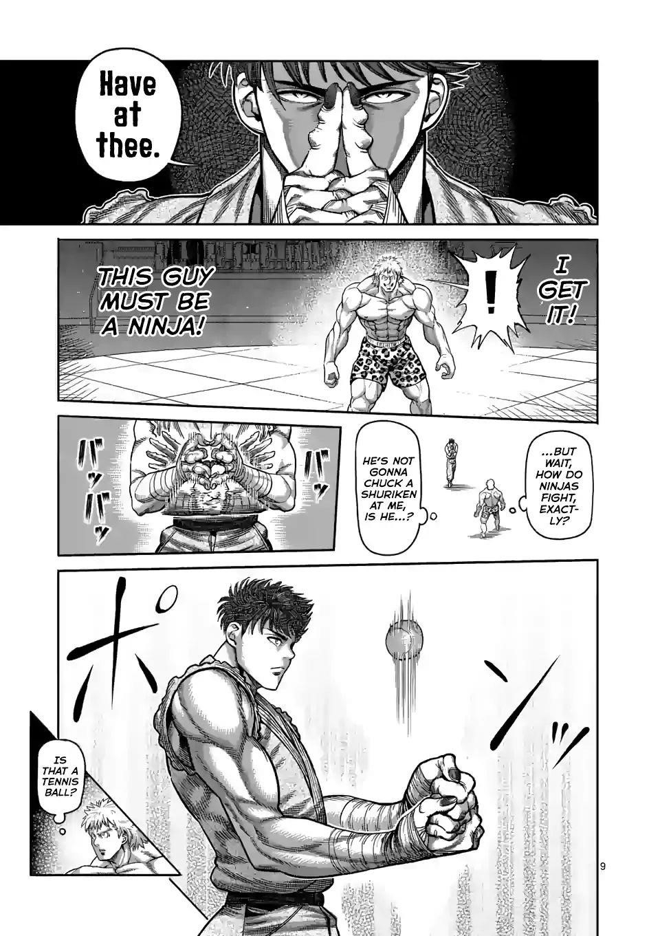 Kengan Omega Chapter 65 - Page 9 in English