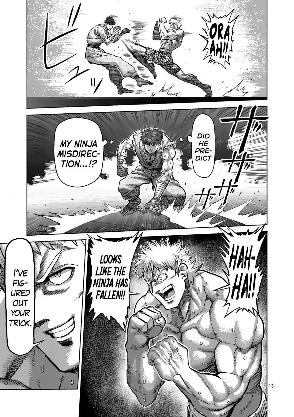 Kengan Omega Chapter 66 - Page 13 in English