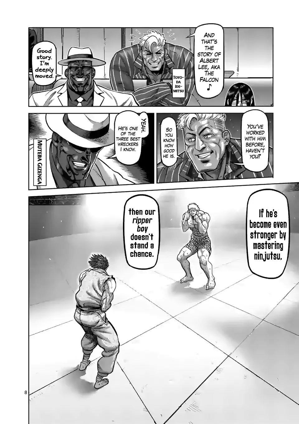 Kengan Omega Chapter 66 - Page 8 in English