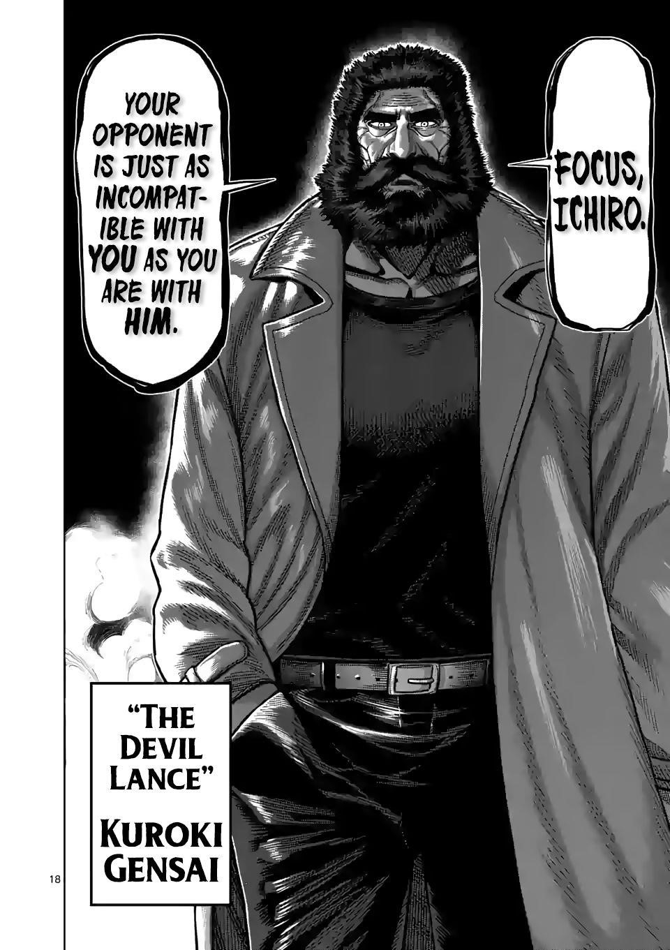 Kengan Omega Chapter 67 - Page 18 in English