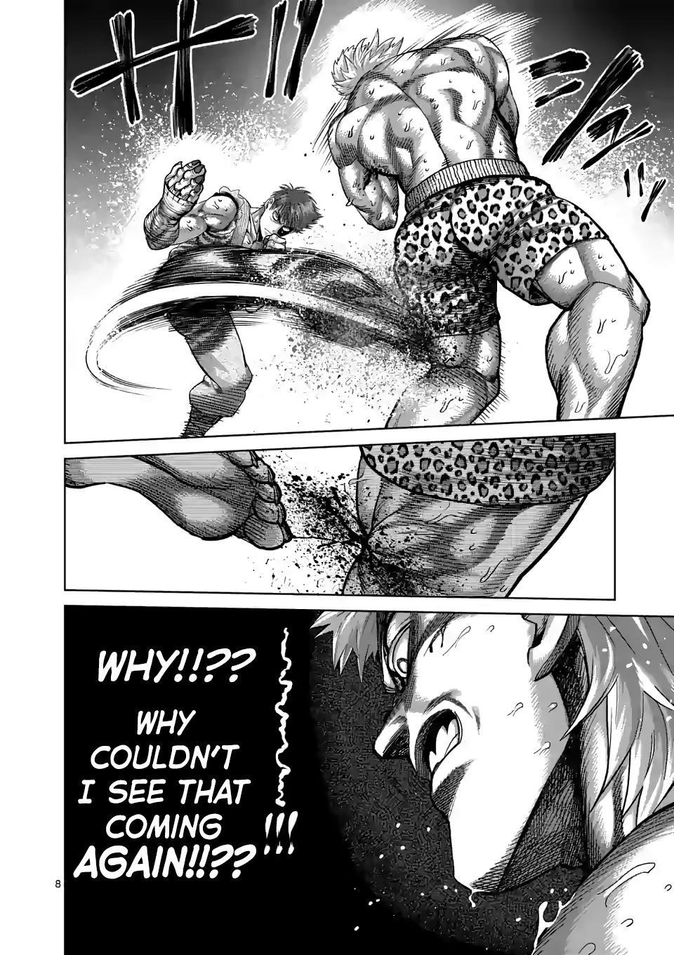 Kengan Omega Chapter 67 - Page 8 in English
