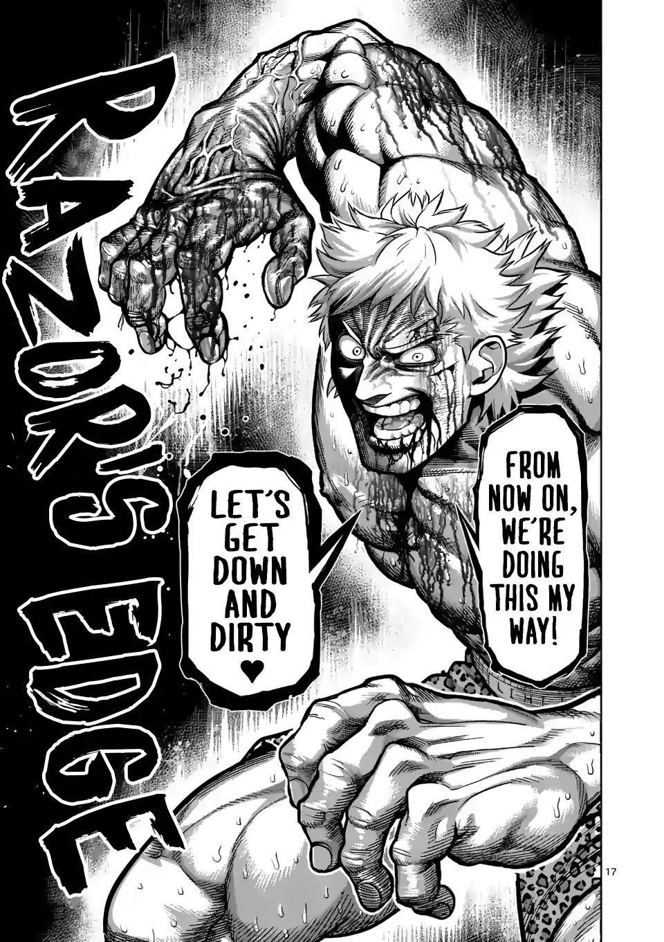 Kengan Omega Chapter 68 - Page 17 in English