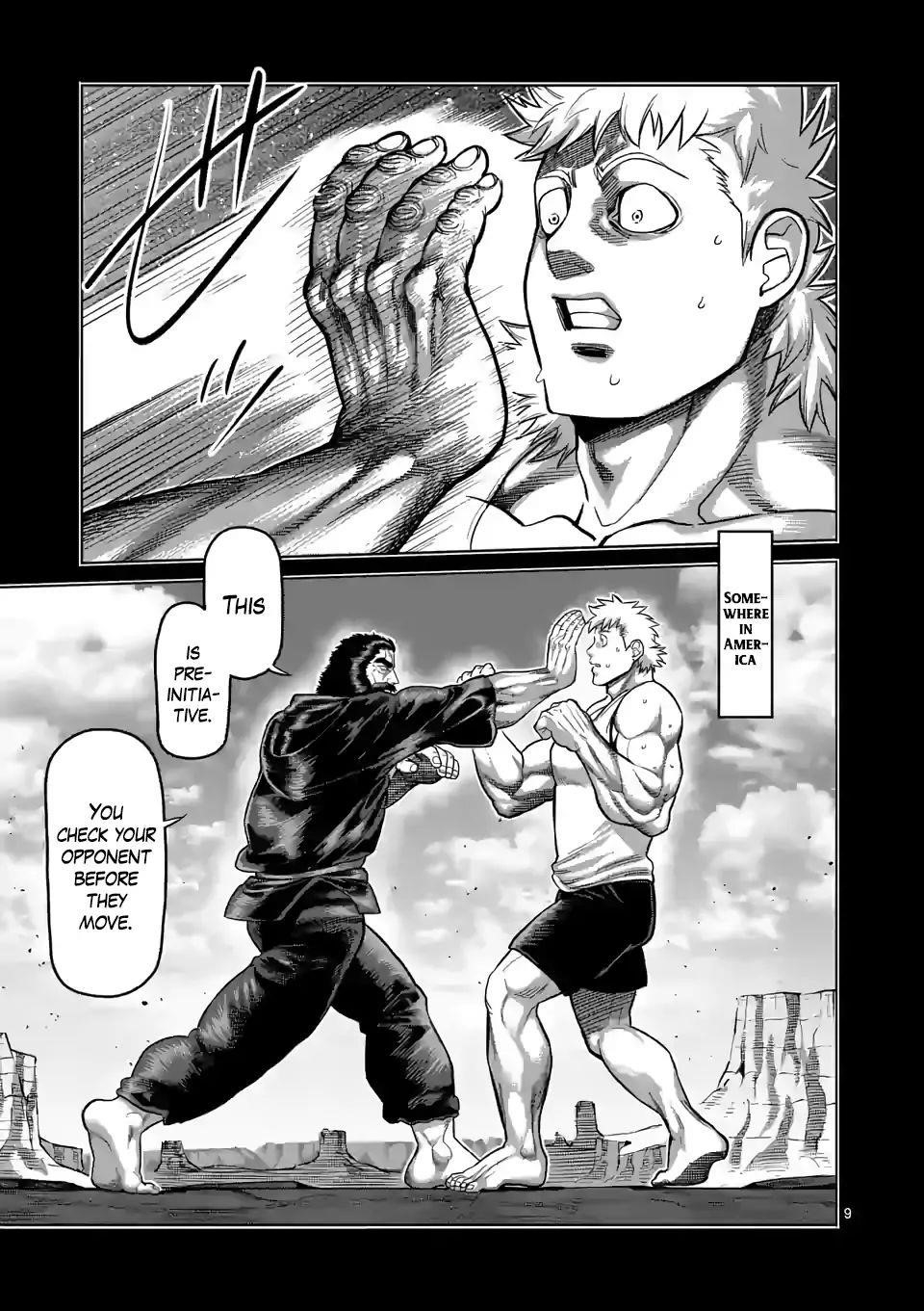 Kengan Omega Chapter 68 - Page 9 in English
