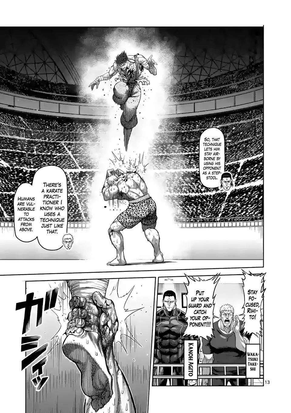 Kengan Omega Chapter 69 - Page 13 in English