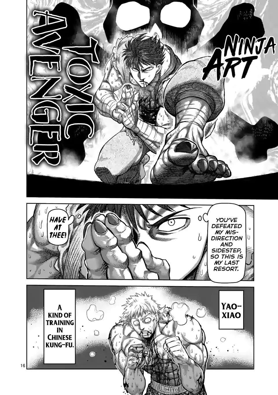 Kengan Omega Chapter 69 - Page 16 in English