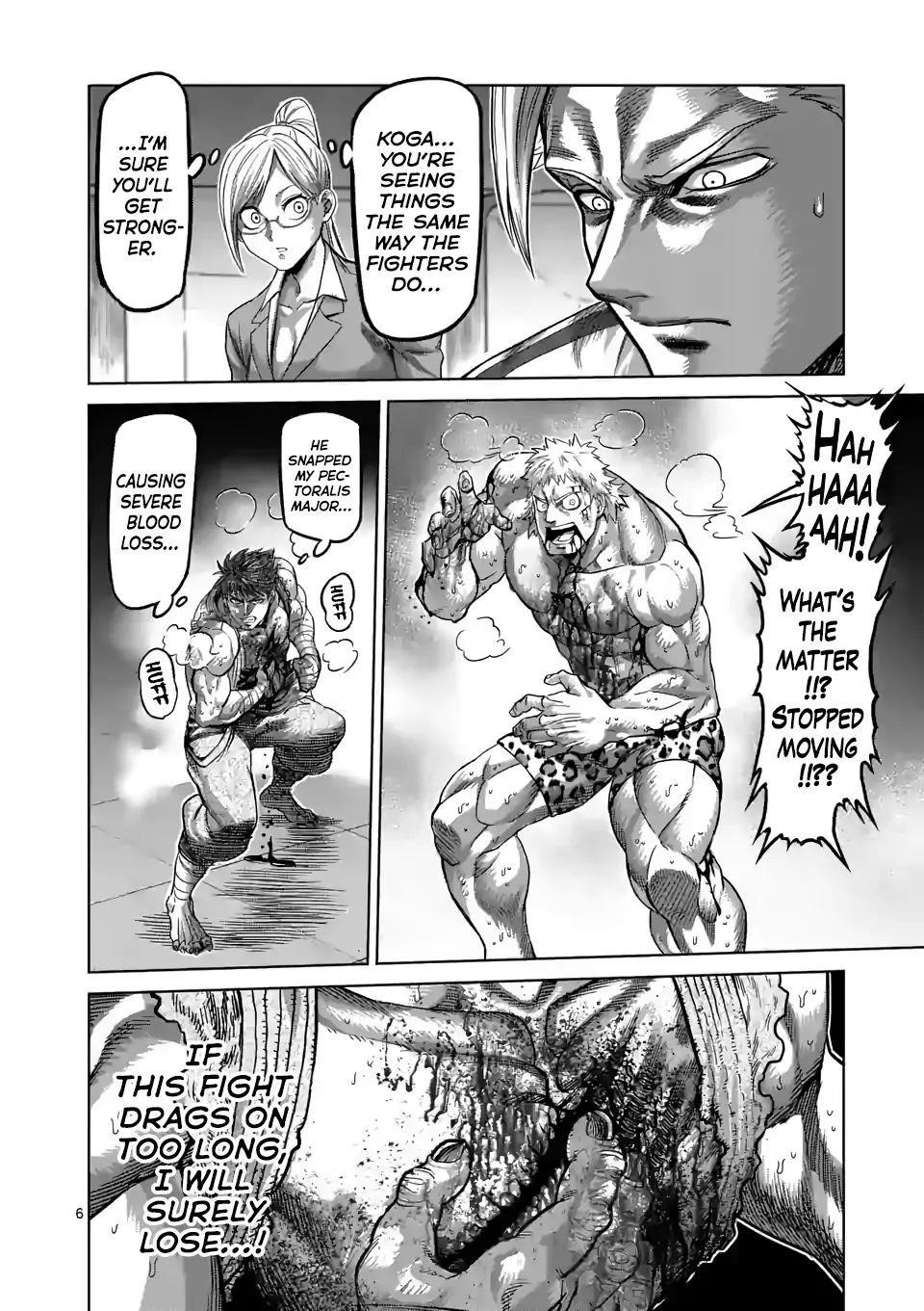 Kengan Omega Chapter 69 - Page 6 in English
