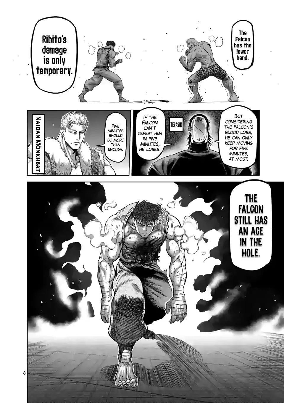 Kengan Omega Chapter 69 - Page 8 in English