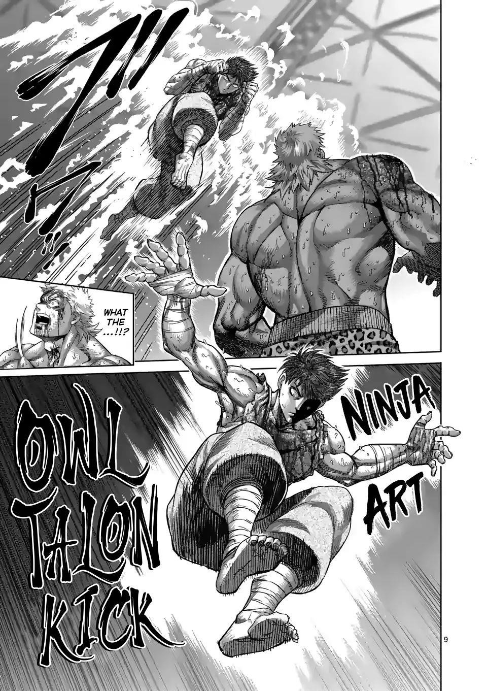 Kengan Omega Chapter 69 - Page 9 in English