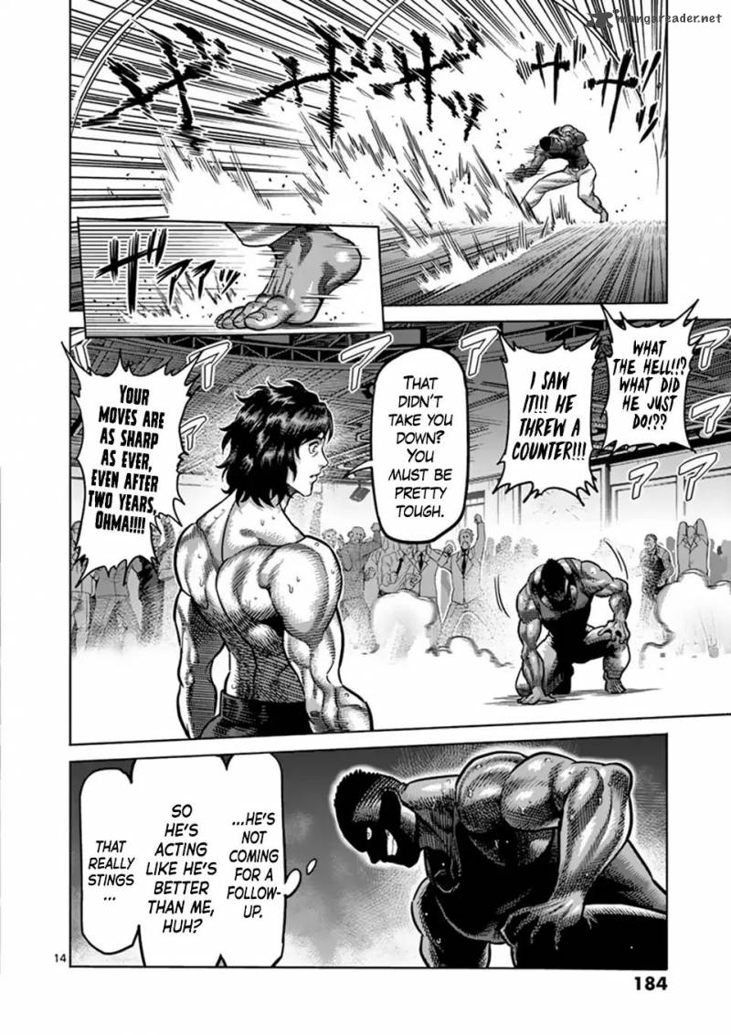Kengan Omega Chapter 7 - Page 14 in English