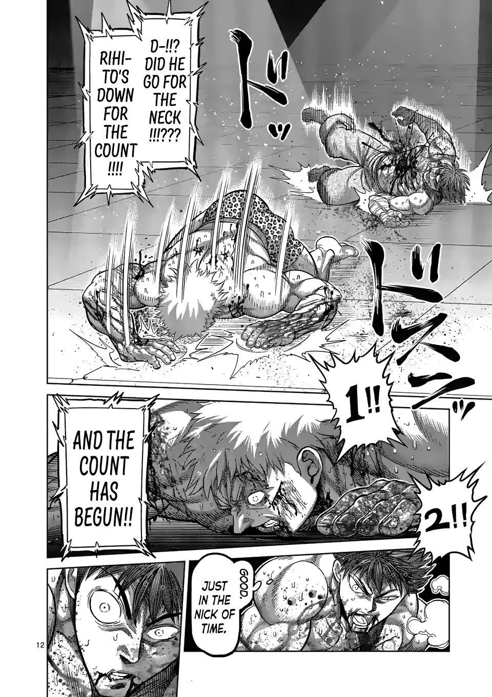 Kengan Omega Chapter 70 - Page 12 in English