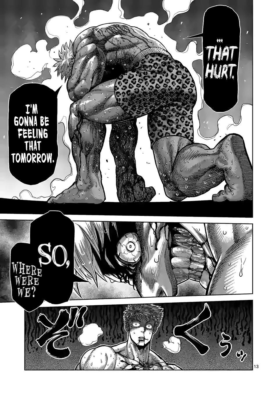 Kengan Omega Chapter 70 - Page 13 in English