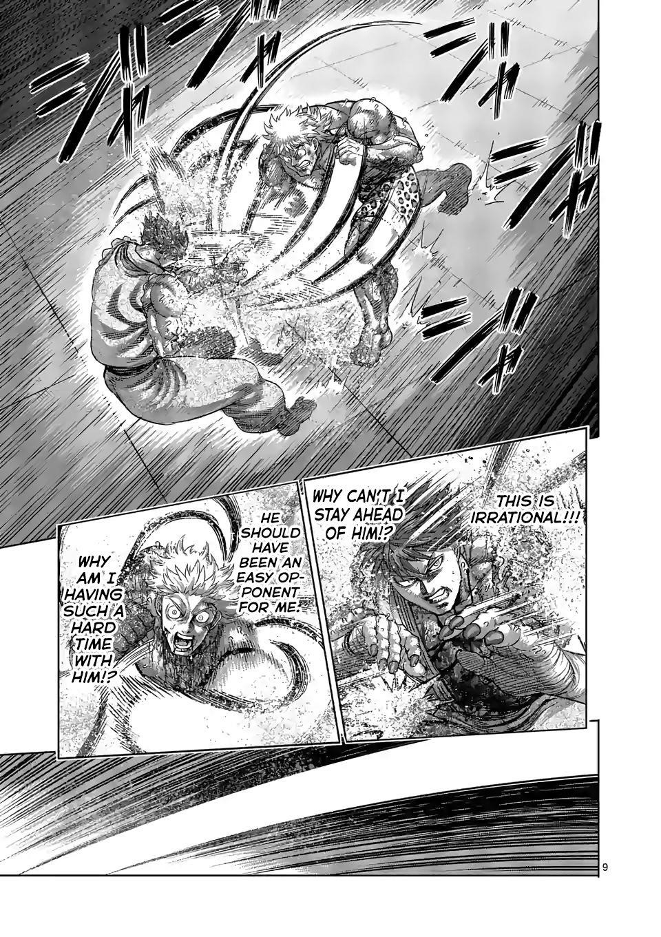 Kengan Omega Chapter 70 - Page 9 in English
