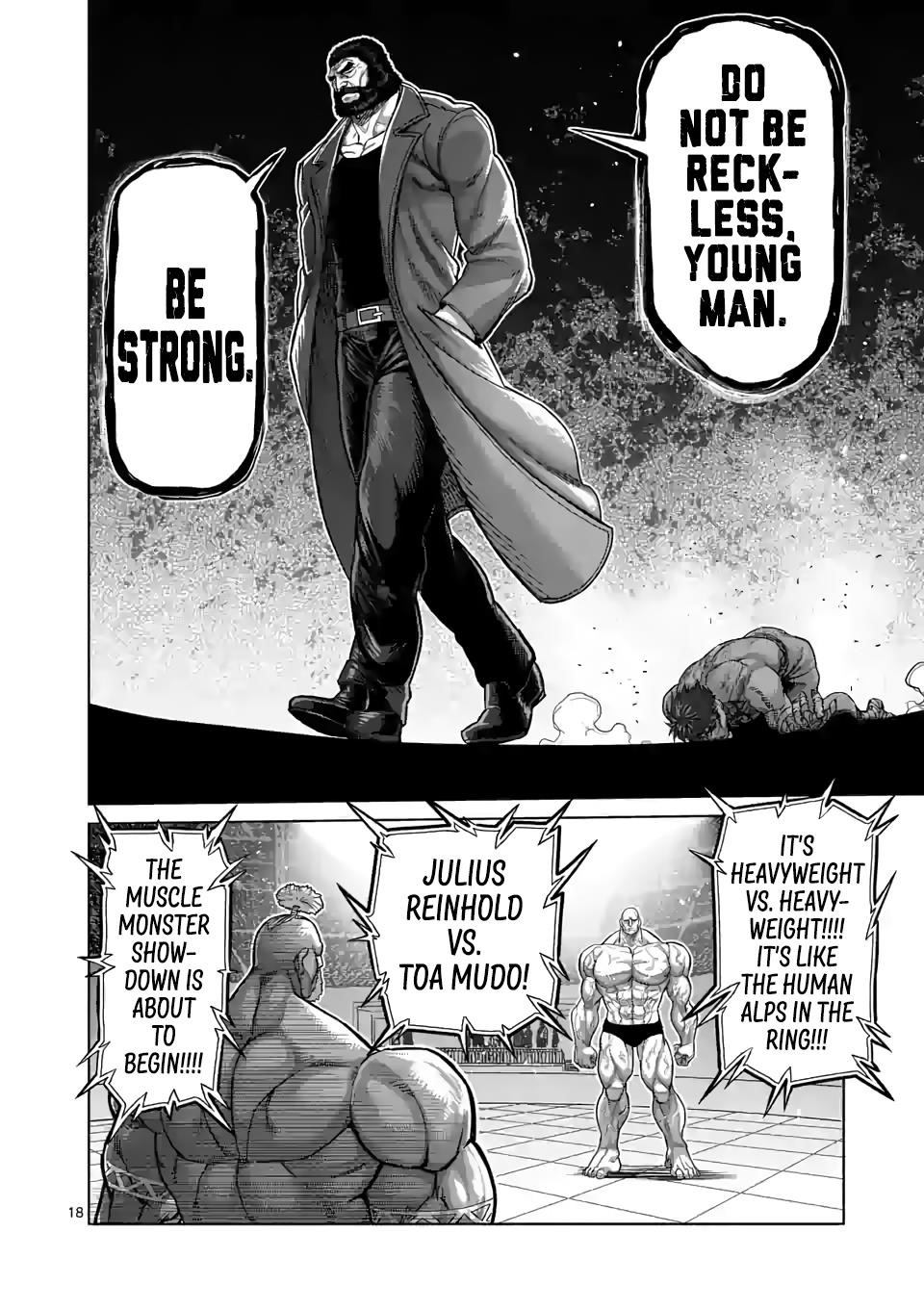 Kengan Omega Chapter 71 - Page 18 in English