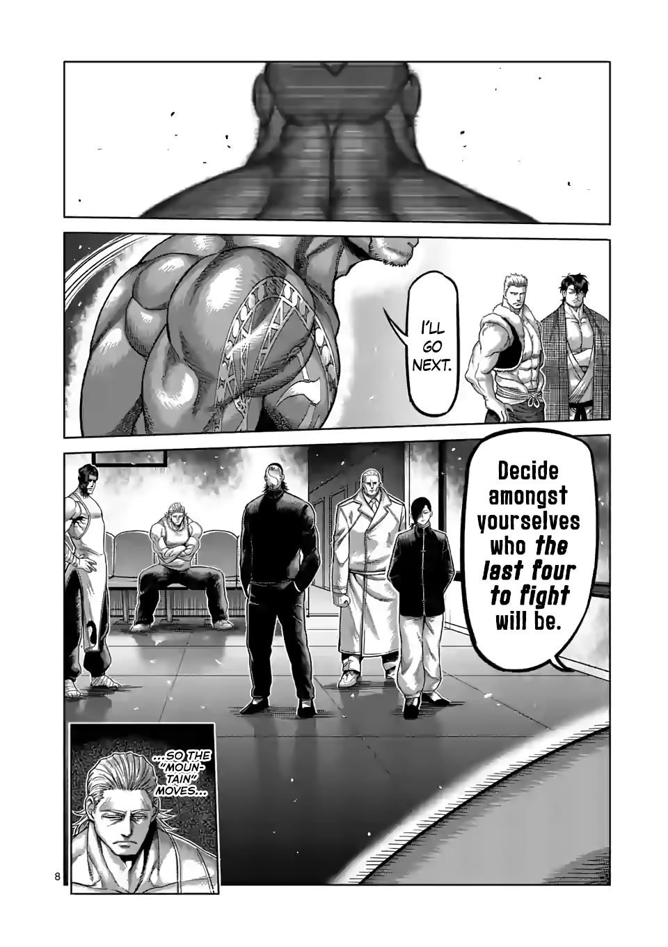 Kengan Omega Chapter 71 - Page 8 in English