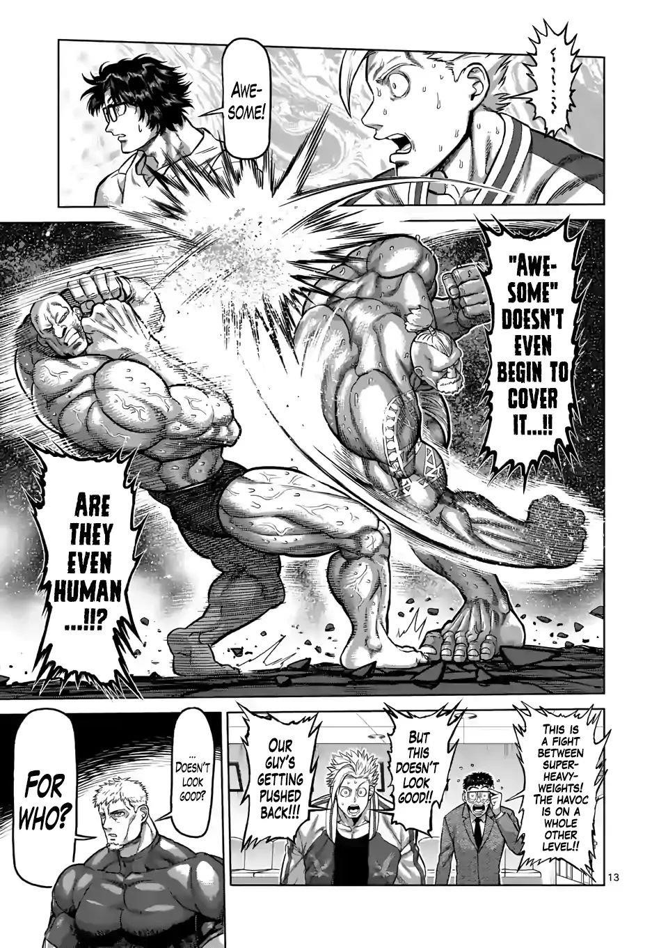 Kengan Omega Chapter 72 - Page 13 in English