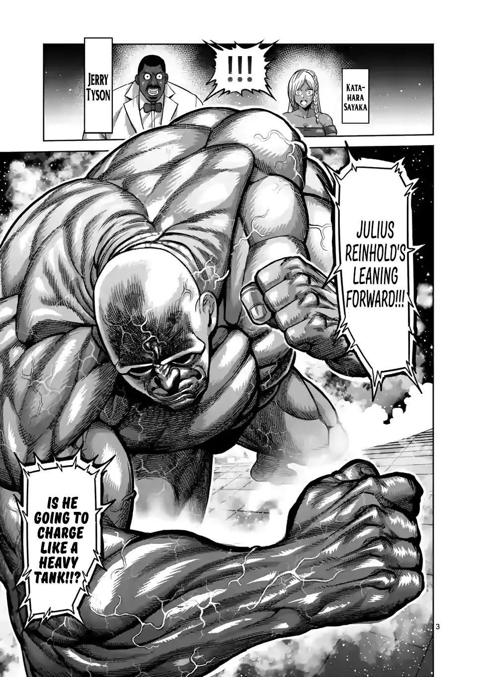 Kengan Omega Chapter 72 - Page 3 in English
