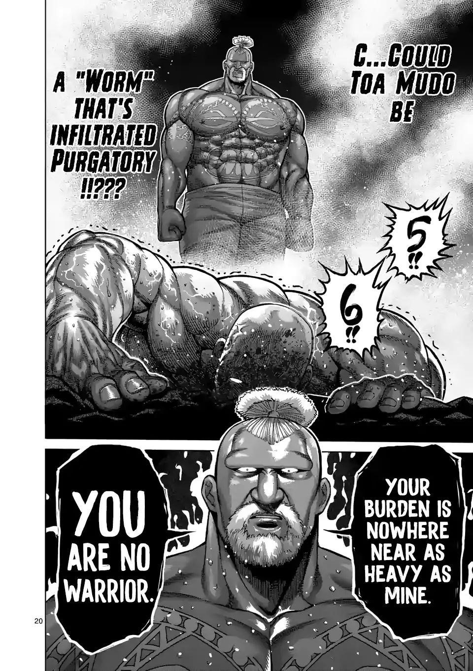 Kengan Omega Chapter 73 - Page 20 in English