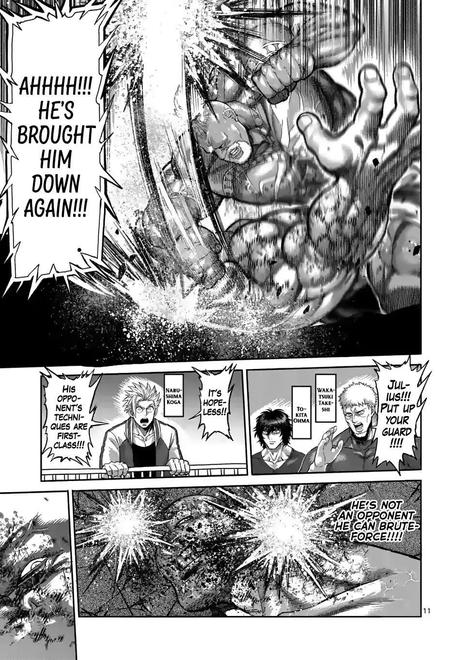 Kengan Omega Chapter 74 - Page 11 in English