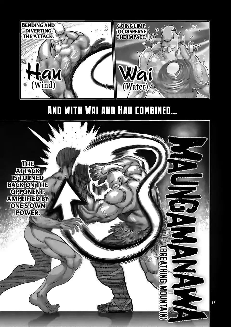 Kengan Omega Chapter 74 - Page 13 in English