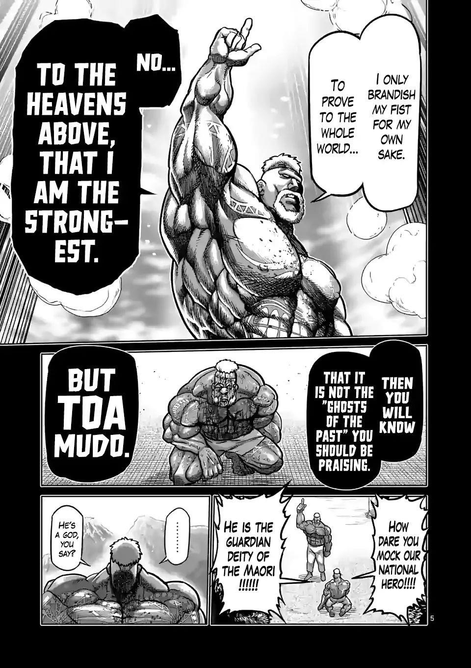 Kengan Omega Chapter 74 - Page 5 in English