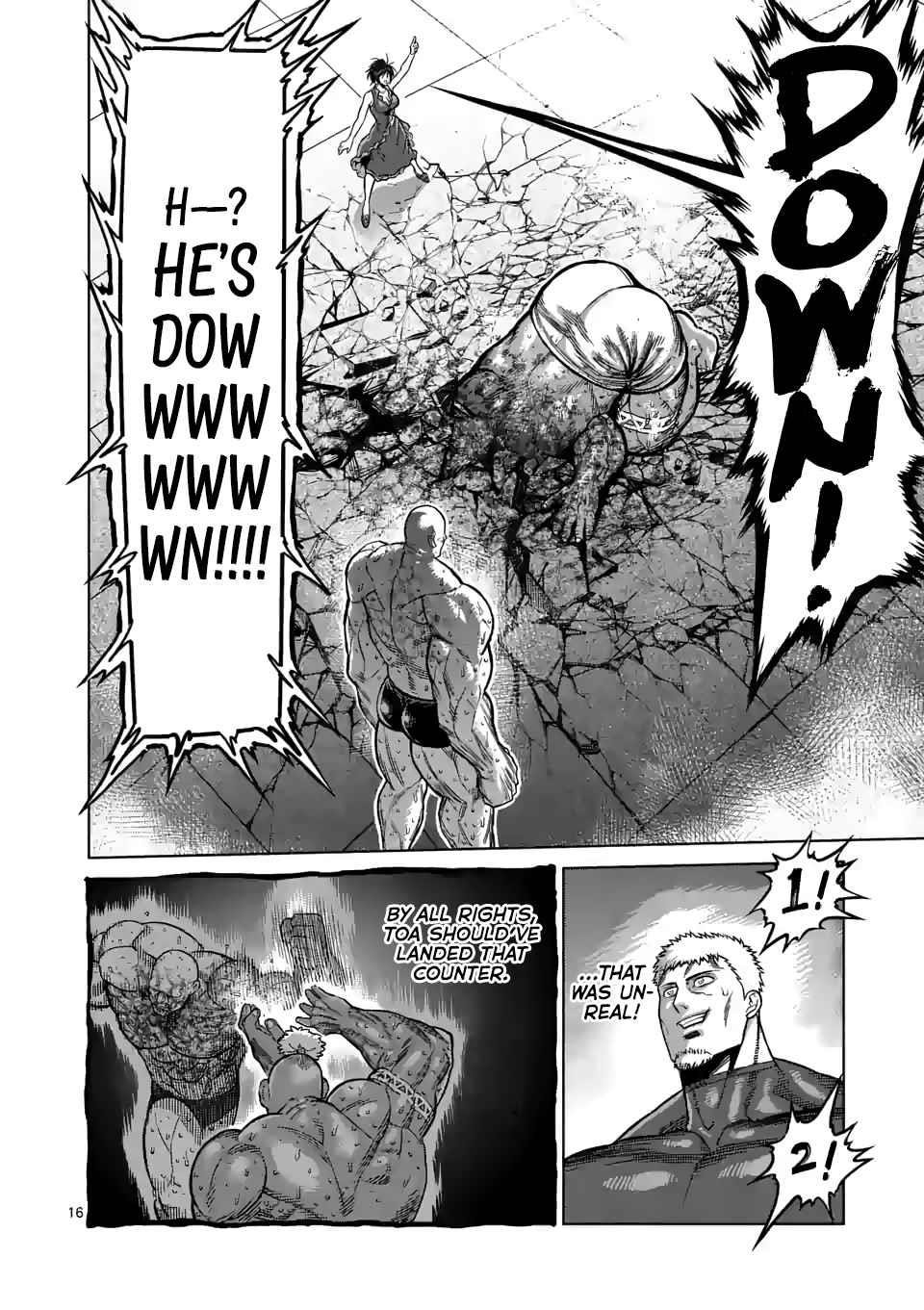 Kengan Omega Chapter 75 - Page 16 in English