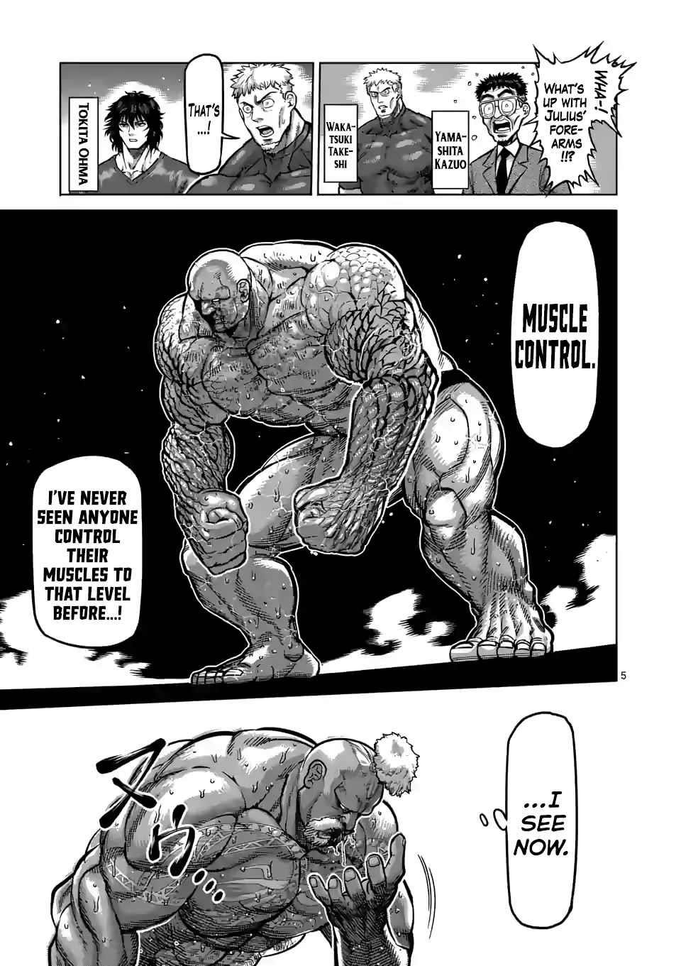 Kengan Omega Chapter 75 - Page 5 in English