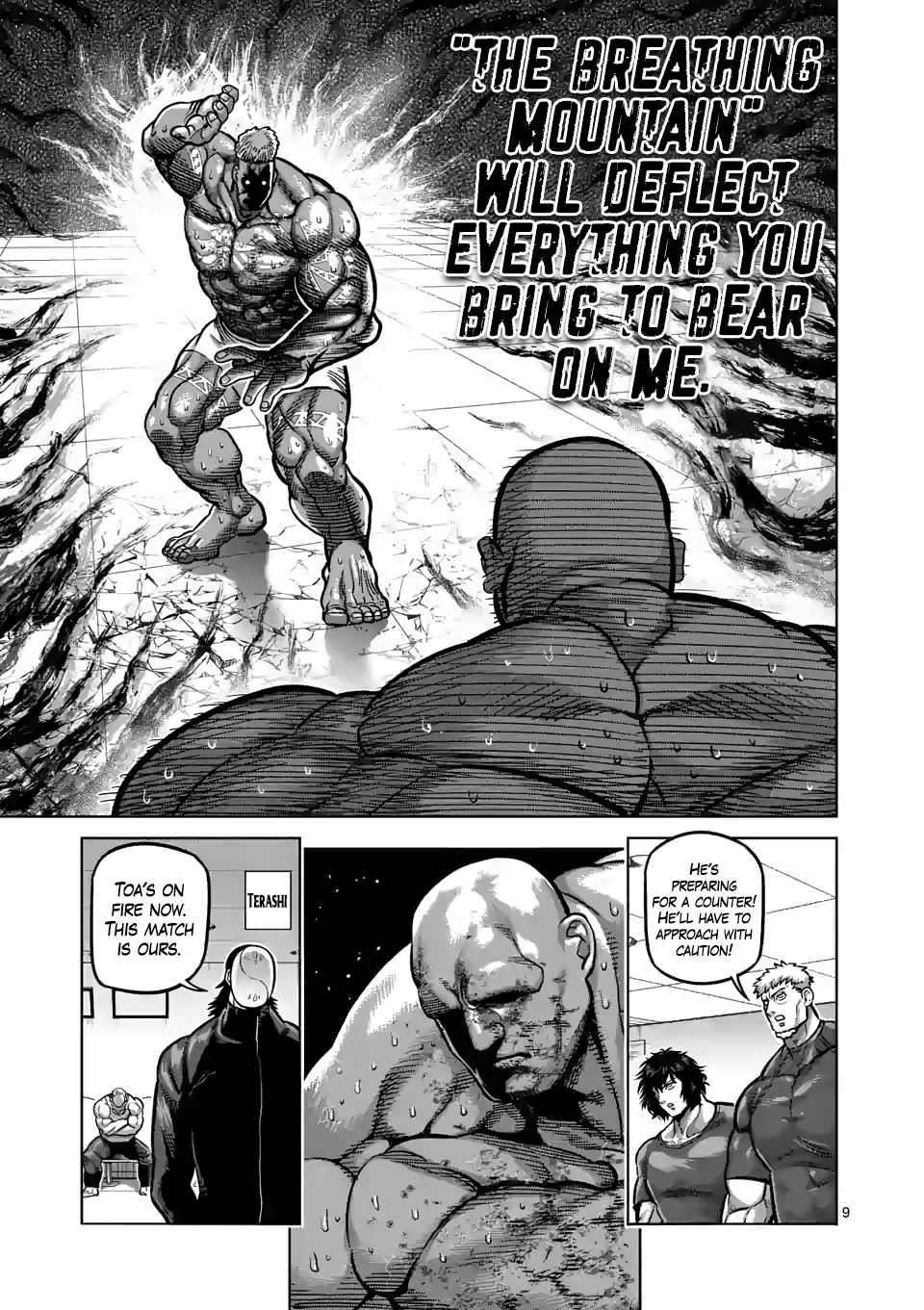 Kengan Omega Chapter 75 - Page 9 in English