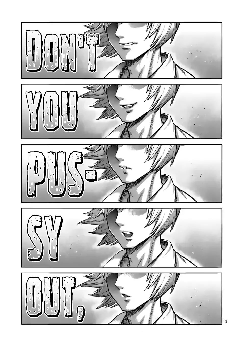 Kengan Omega Chapter 76 - Page 13 in English