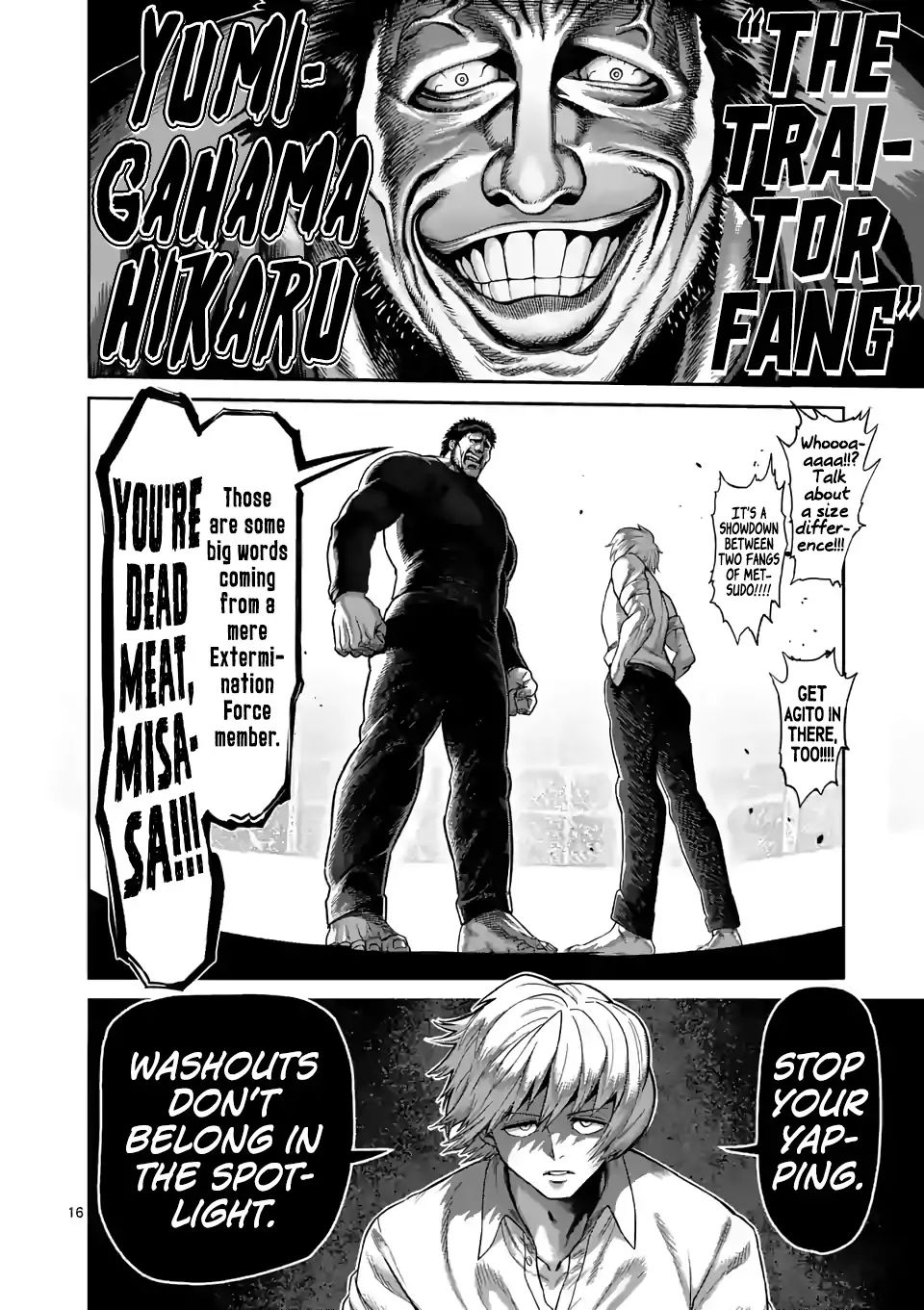 Kengan Omega Chapter 76 - Page 16 in English