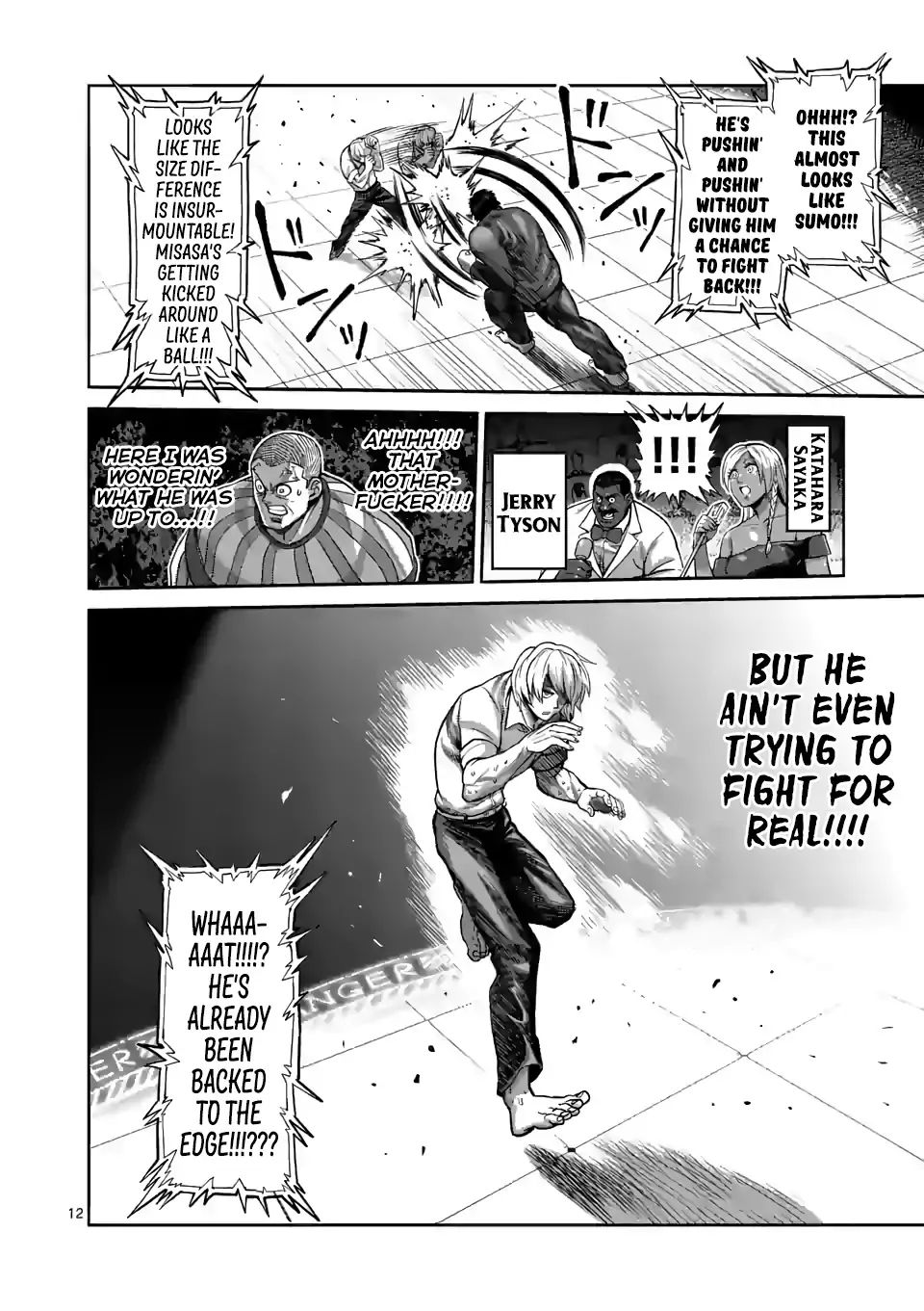 Kengan Omega Chapter 77 - Page 12 in English