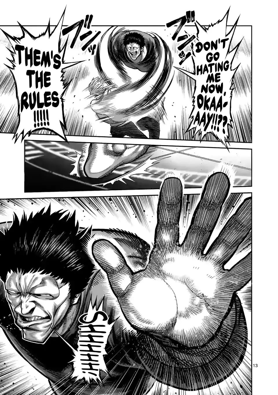 Kengan Omega Chapter 77 - Page 13 in English