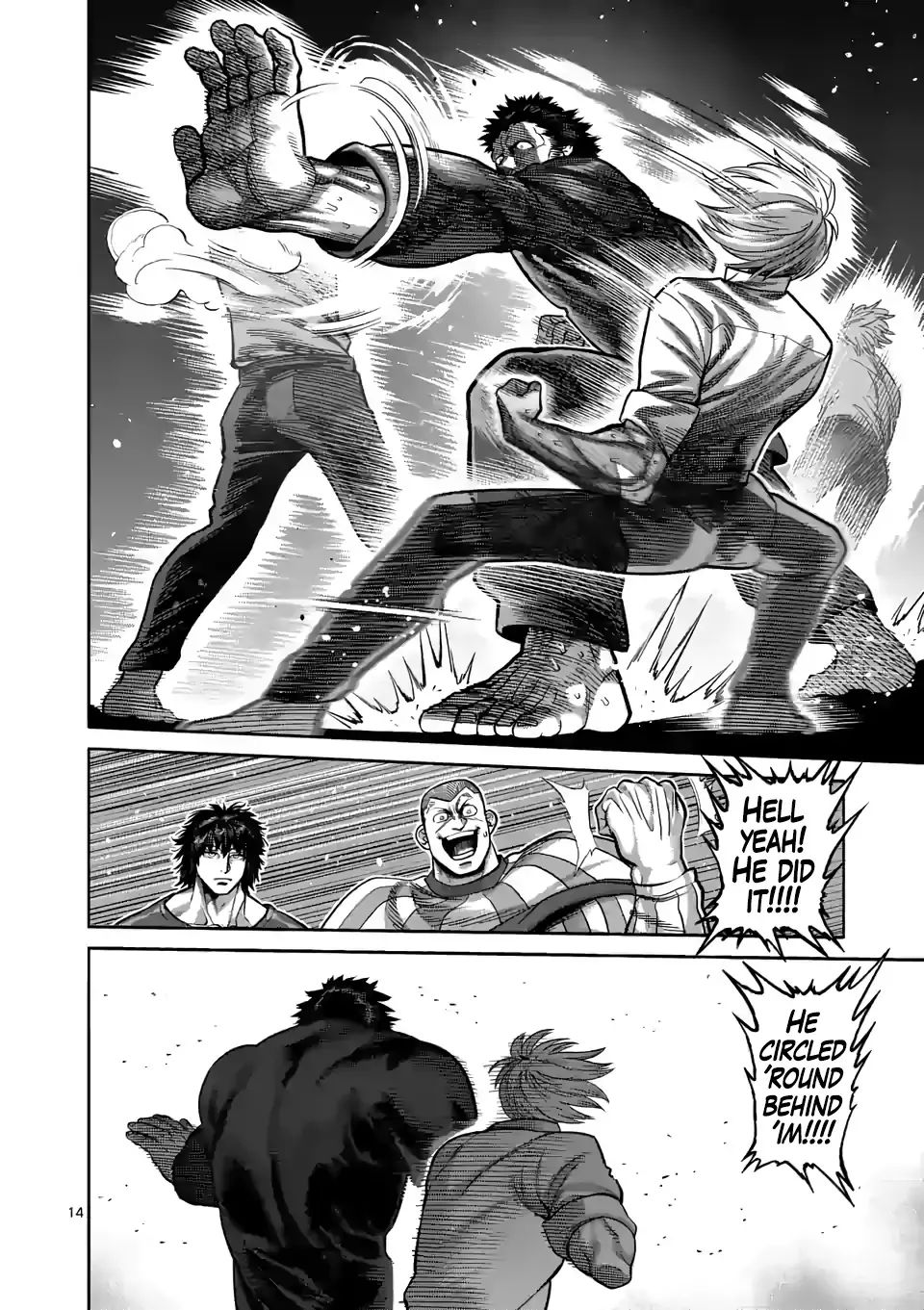 Kengan Omega Chapter 77 - Page 14 in English