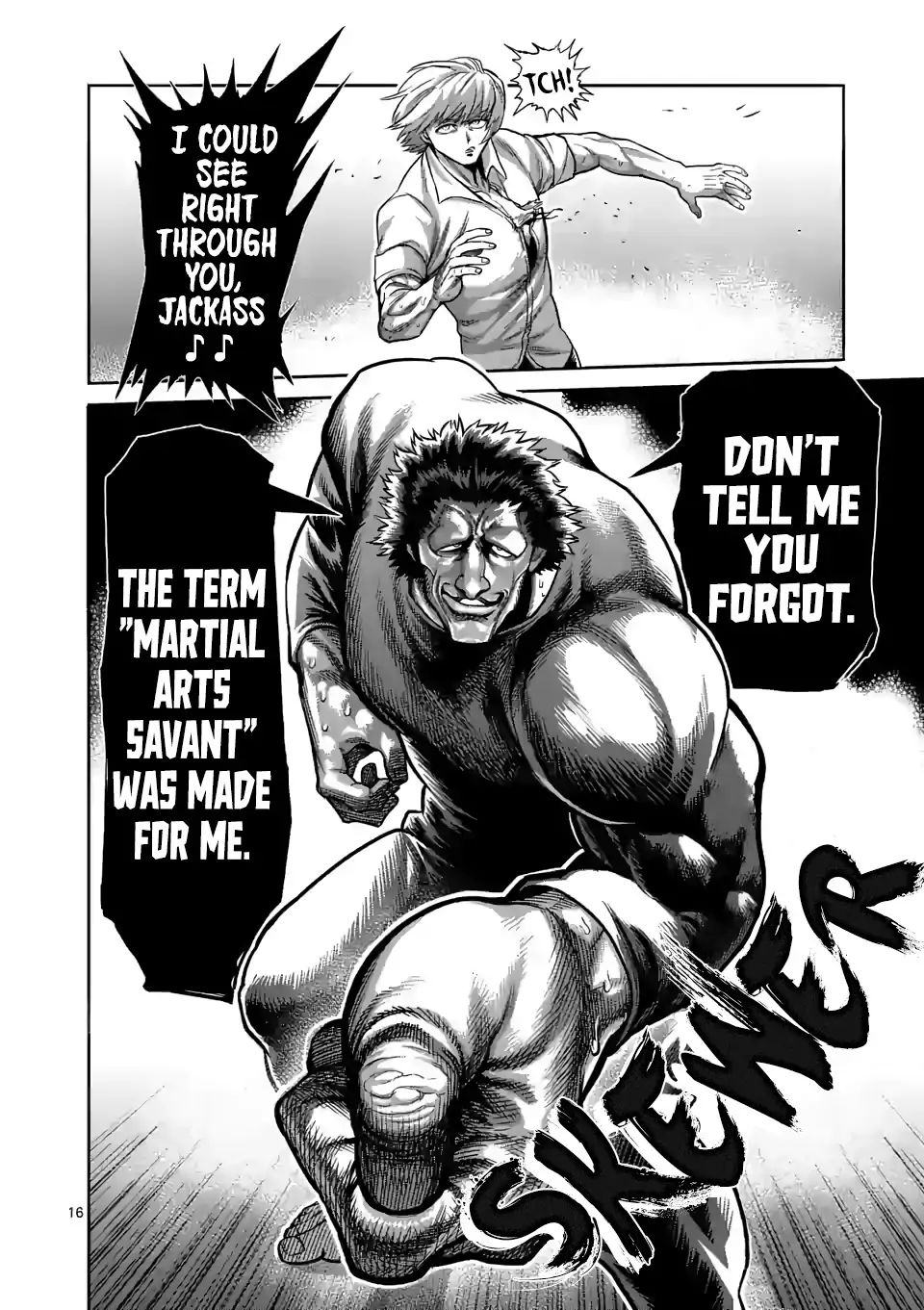 Kengan Omega Chapter 77 - Page 16 in English