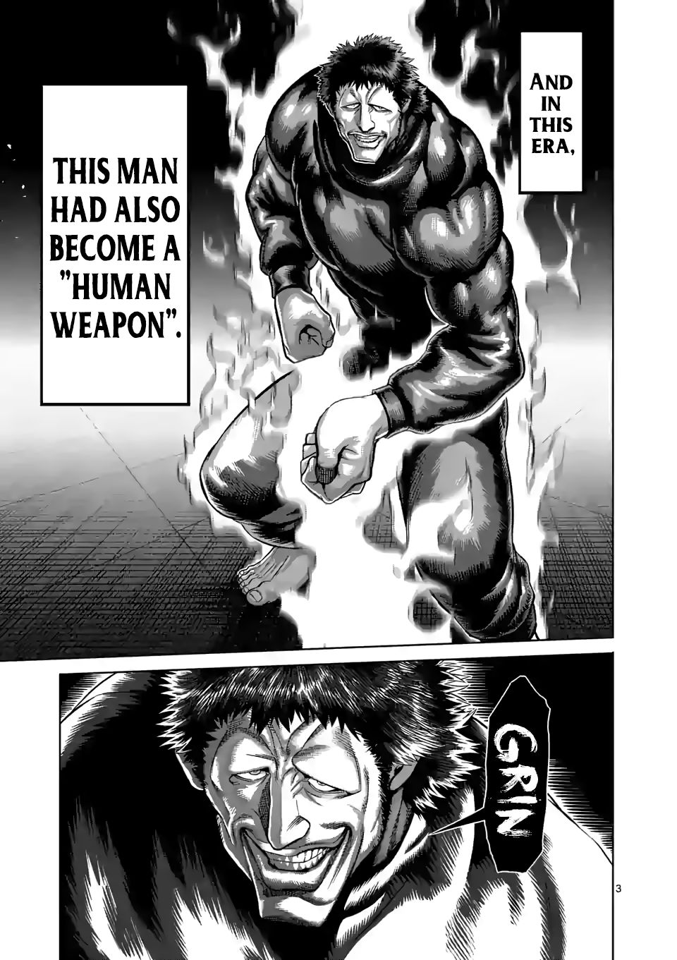 Kengan Omega Chapter 78 - Page 3 in English