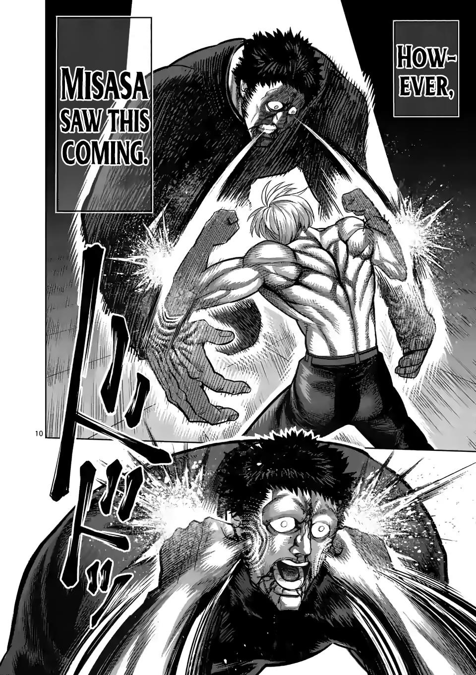 Kengan Omega Chapter 80 - Page 10 in English