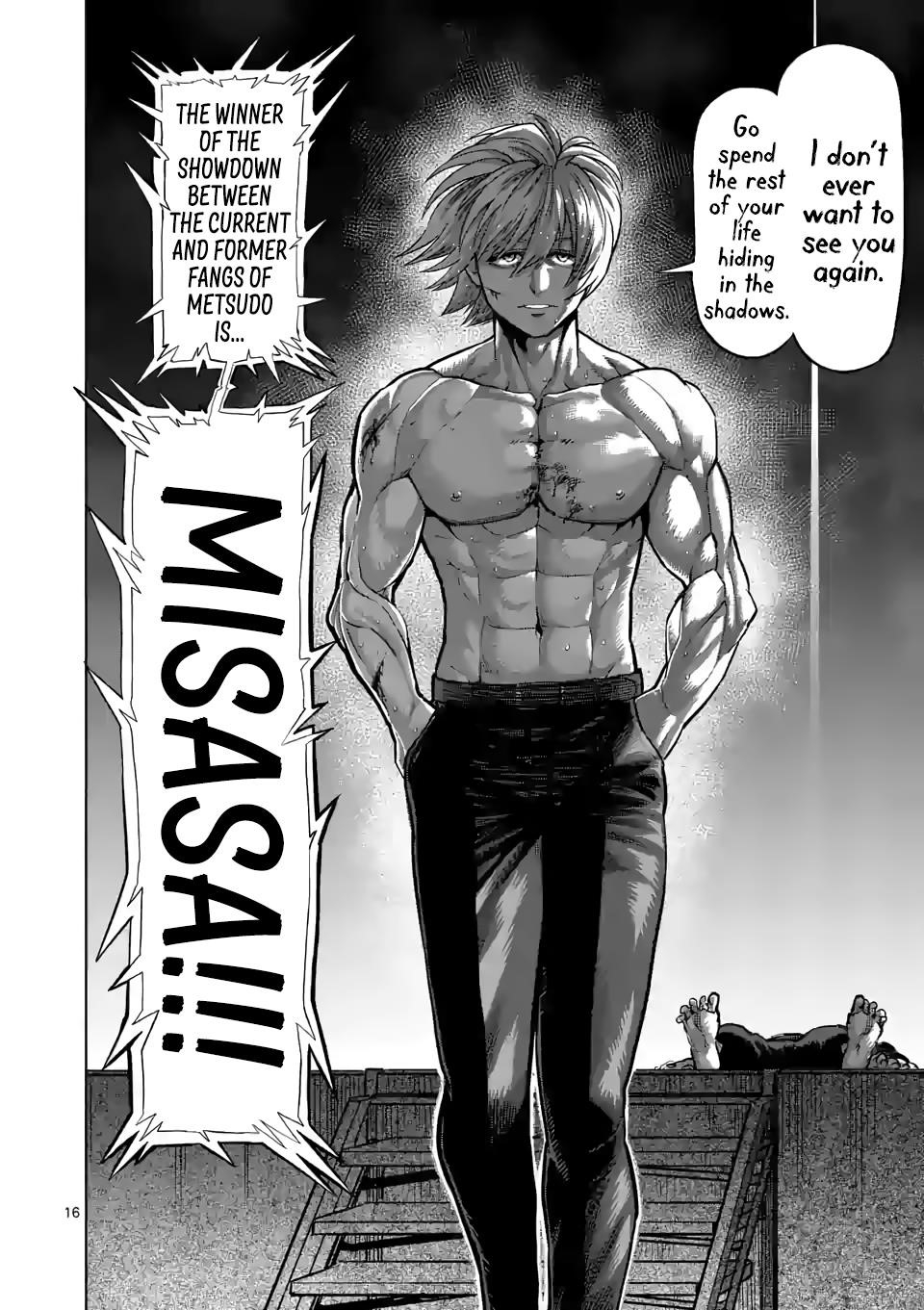 Kengan Omega Chapter 80 - Page 16 in English